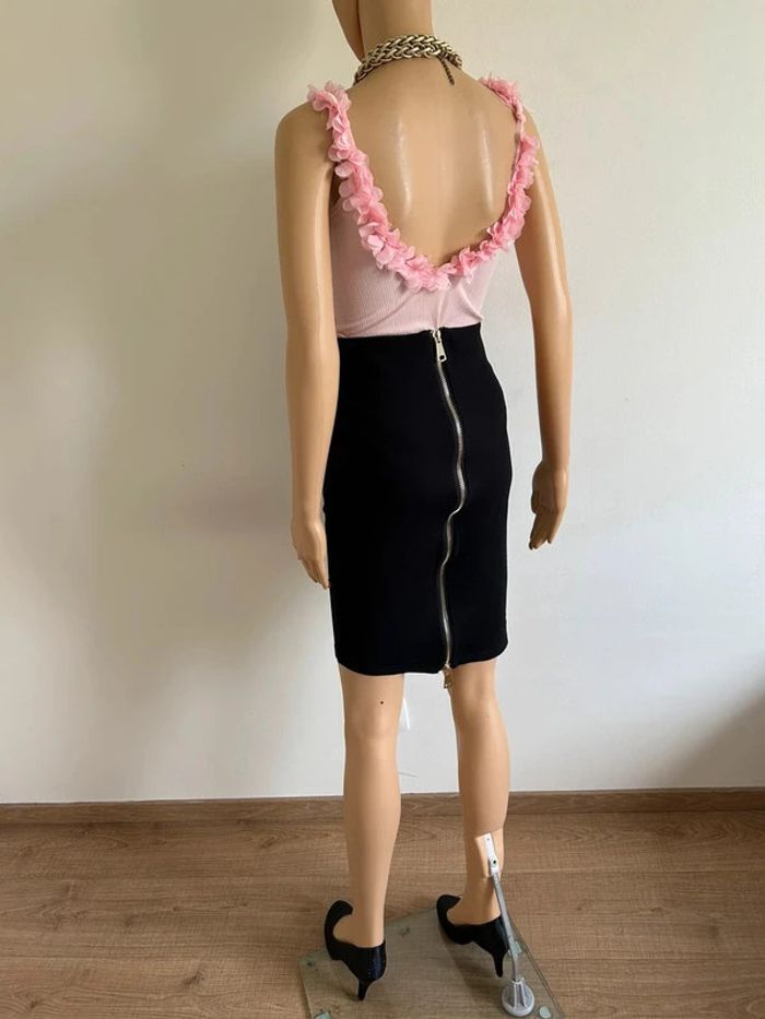 Jupe crayon noire avec fermeture dorée Morgan taille XS jamais portée - photo numéro 9