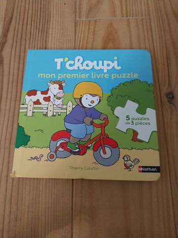 T'choupi mon premier livre puzzle