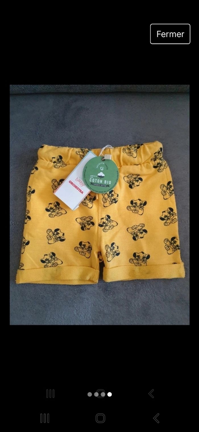 Ensemble Simba roi lion Disney neuf 12 mois - photo numéro 4