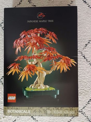 Lego 10348 - Bonzai Erable Rouge