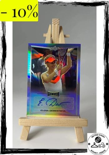 2016 Leaf Metal Elena Dementieva #BA-ED1 auto