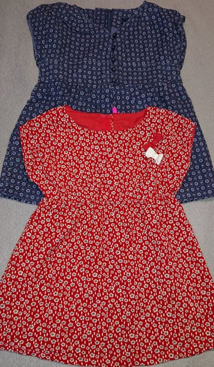 Lot de 2 Robes/Tuniques/Blouses, 1 an/12 mois