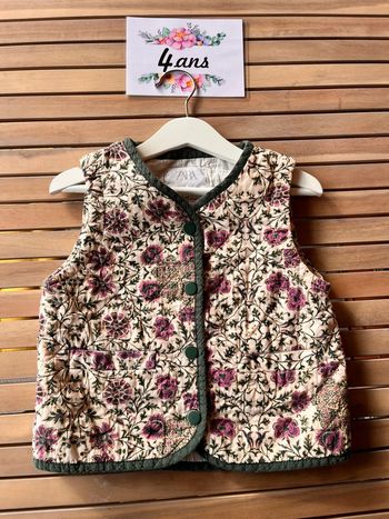 Gilet sans manches Zara 4 ans