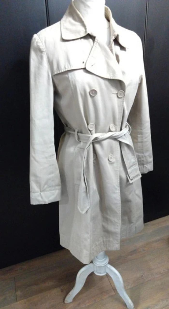 Trench beige t 40 42 Promod