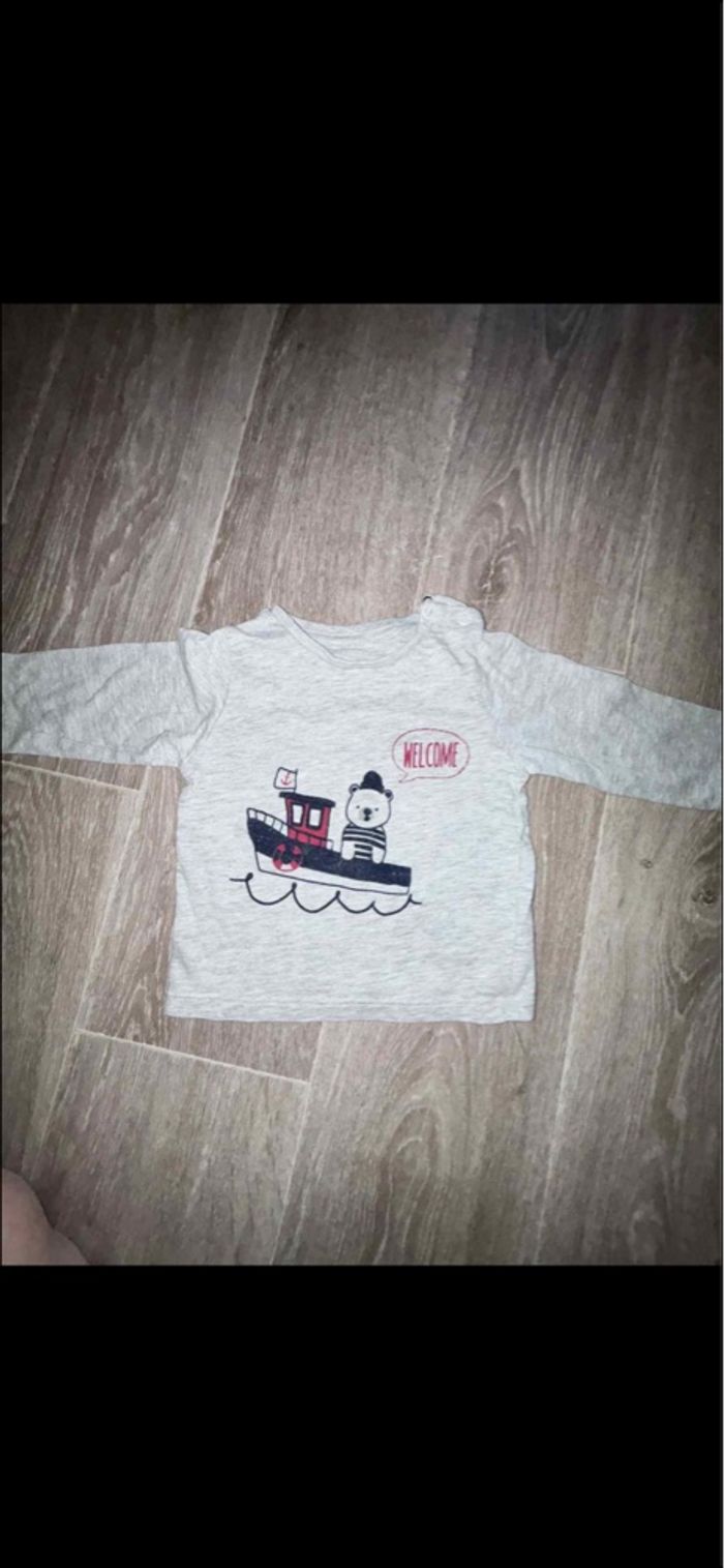 Lot t-shirt bébé garçon - photo numéro 4