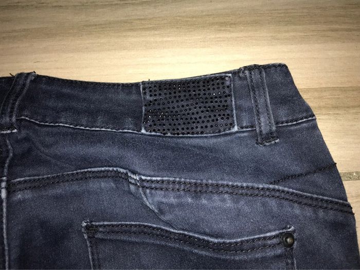 Pantalon bleu gris camaïeu 40 - photo numéro 11