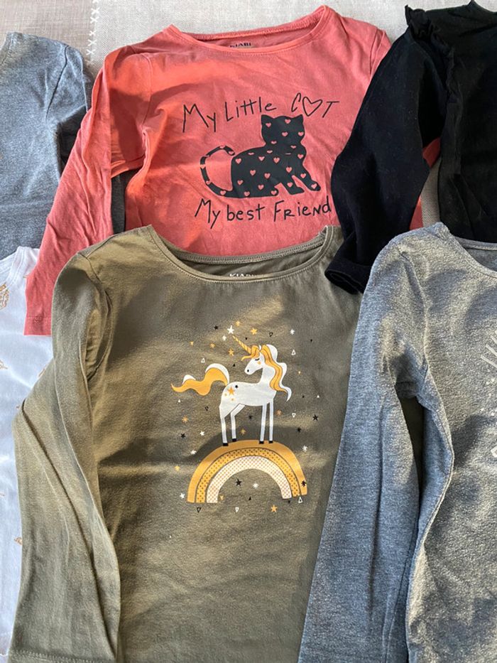 Lot tee-shirt manches longues - photo numéro 4