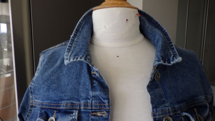 Blouson en jean élastiss Only 40 - photo numéro 2