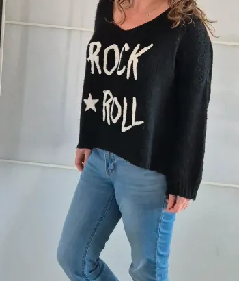 Pull rock n' roll made in Italy taille unique