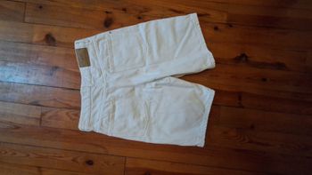 Short en jean blanc Bonobo taille 38