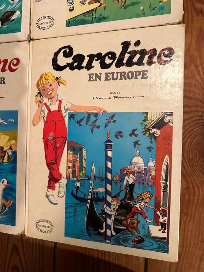 Caroline - Lot de 4 livres bd grands albums Hachette anciens Pierre Probst satisfaisants - photo numéro 2
