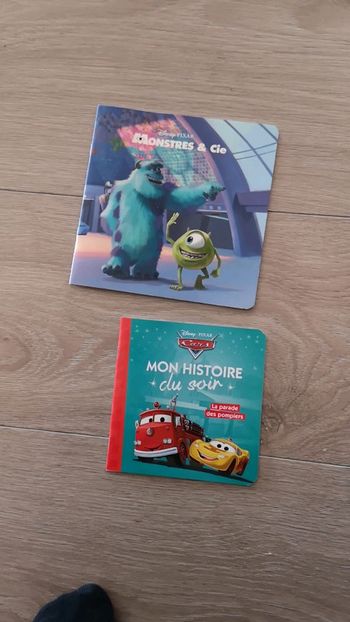 Livres quasi neufs Disney cars, montres et cie