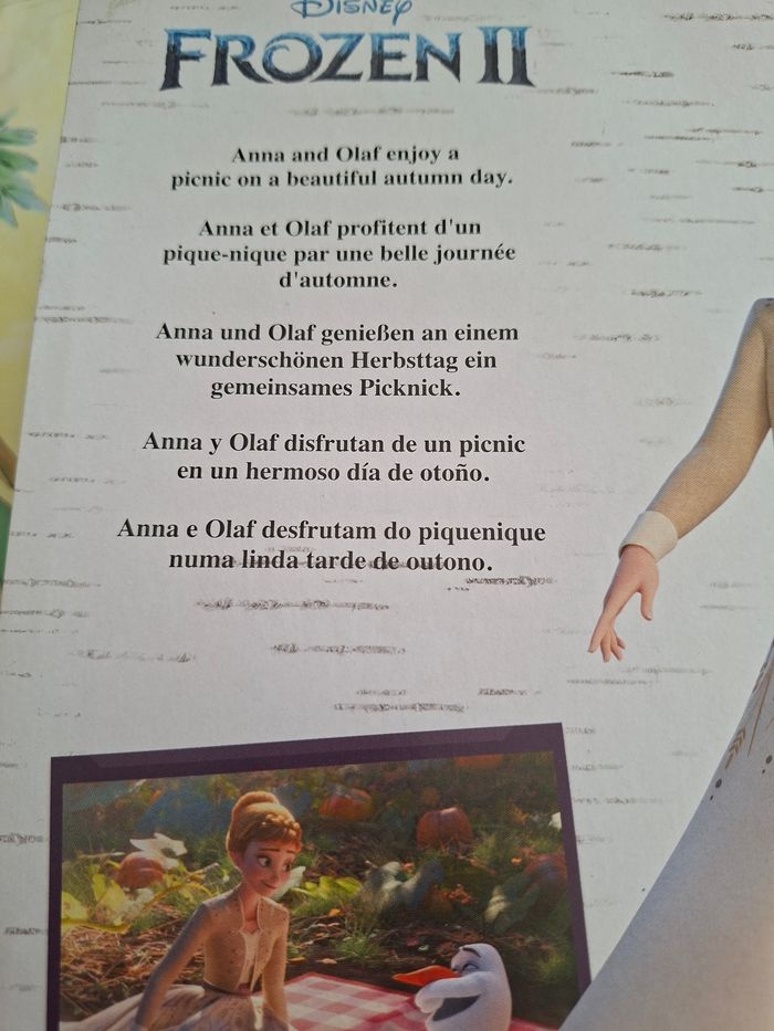 Frozen II - Pique-nique automnal d'Anna et Olaf - photo numéro 6