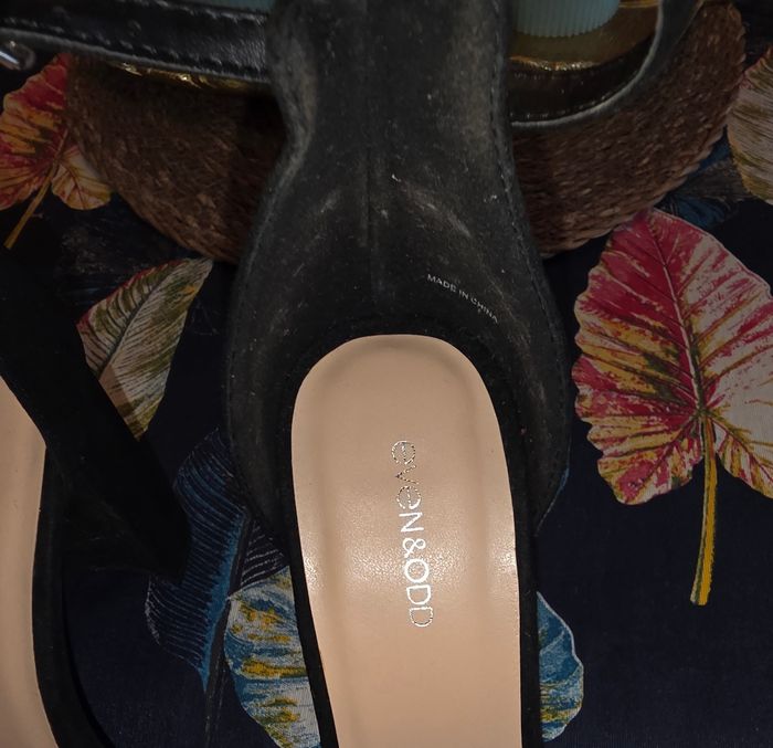 Escarpins a talons larges velours 39 - photo numéro 4