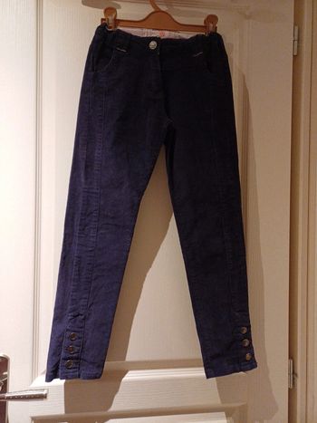 Pantalon velours sergent major 8 ans