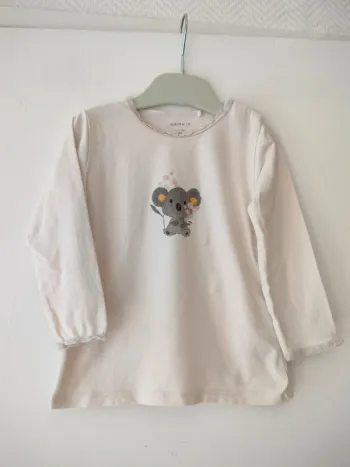 (e) t-shirt panda Name It 86cm