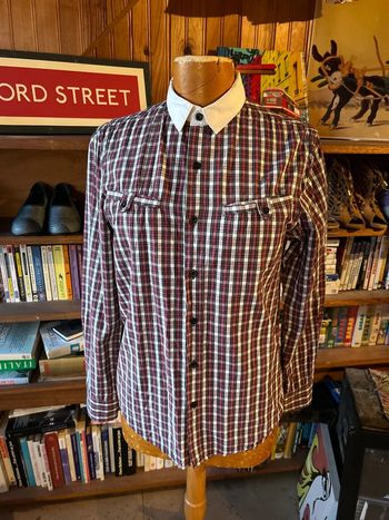 Chemise cedarwood à carreaux S