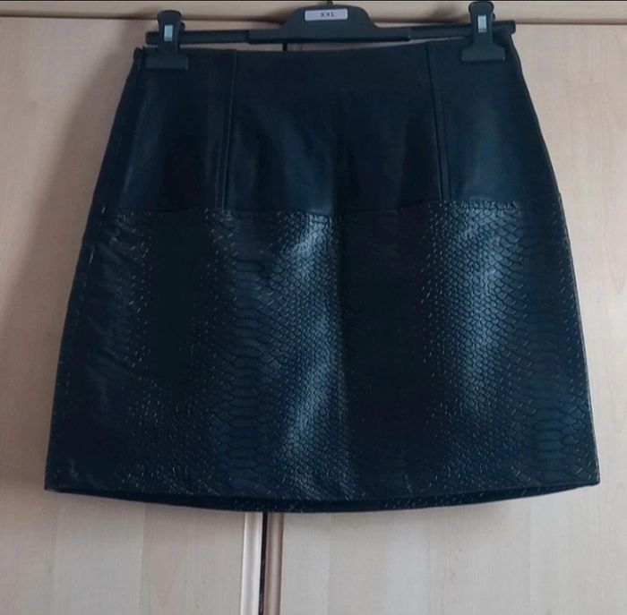 Jupe simili cuir T36 Sophyline - photo numéro 5