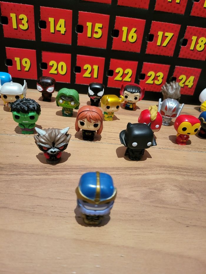 Calendrier de l'avent Funko pop Marvel - photo numéro 8