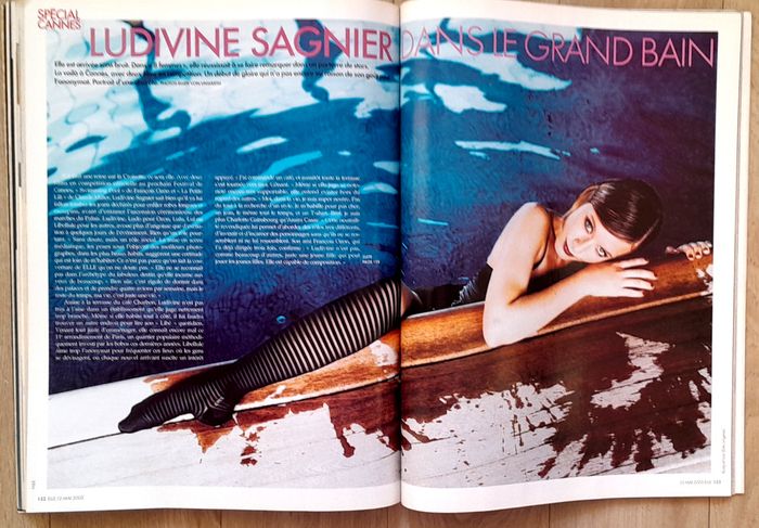 Magazine Elle n°2993 mai 2003 spécial Ludivine Sagnier - photo numéro 8