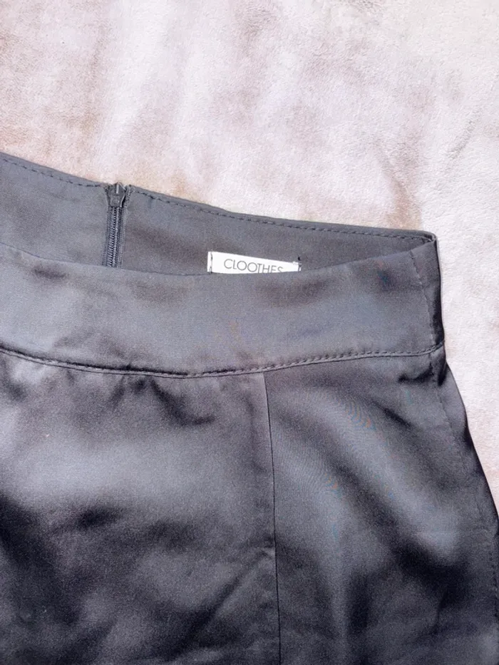 Jupe femme Cloothes taille L noir en très bon état. - photo numéro 4