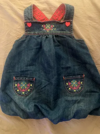 Robe effet jean