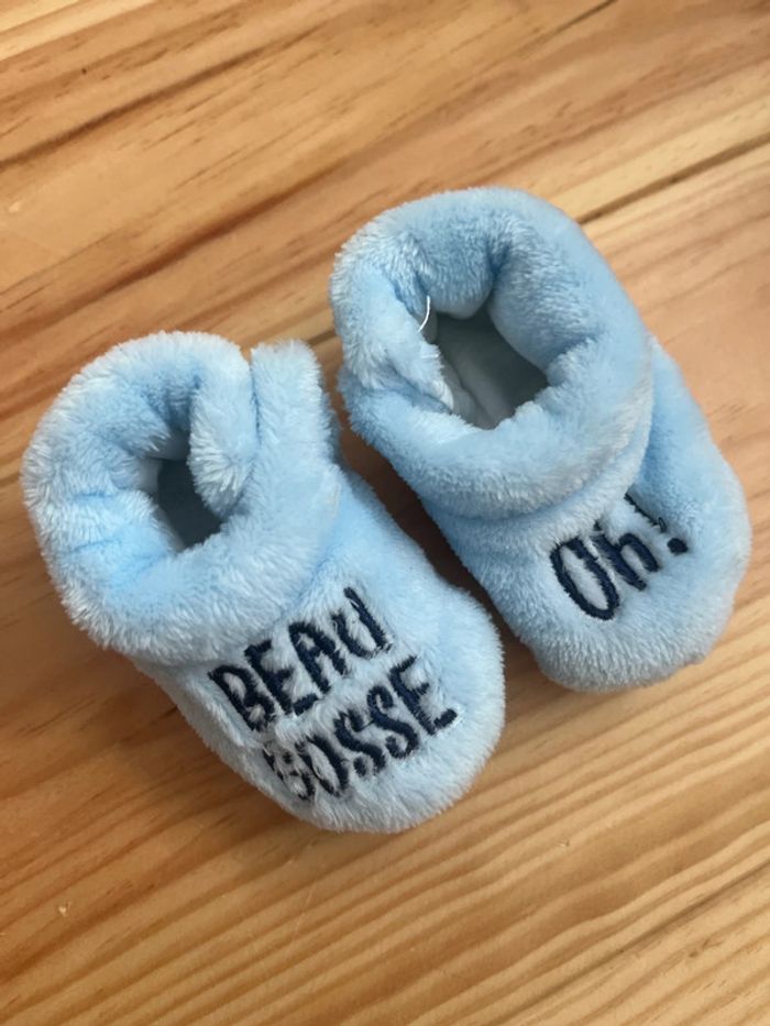 Lot 2 paires chaussons neuf - photo numéro 3