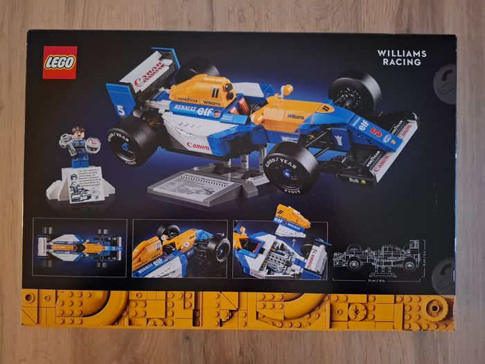 LEGO Icons 10353 - Williams Racing FW14B et Nigel Mansell - photo numéro 5