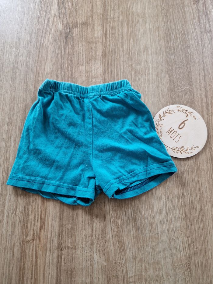 Short Bébé Garçon Lee Cooper Turquoise 6 Mois (East London Adventure) - photo numéro 3