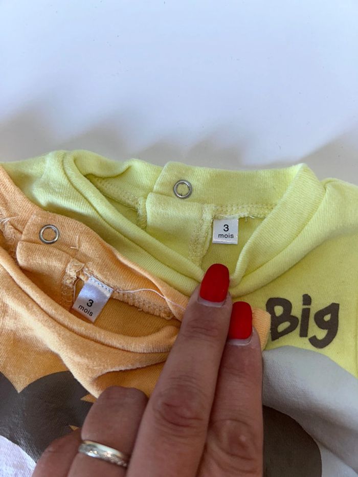 Lot combi short / barboteuse 3 mois - photo numéro 4