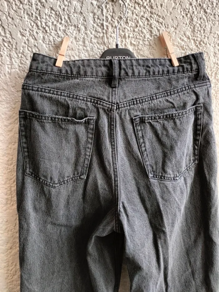 Jean noir large avec pants large T 36 - photo numéro 7