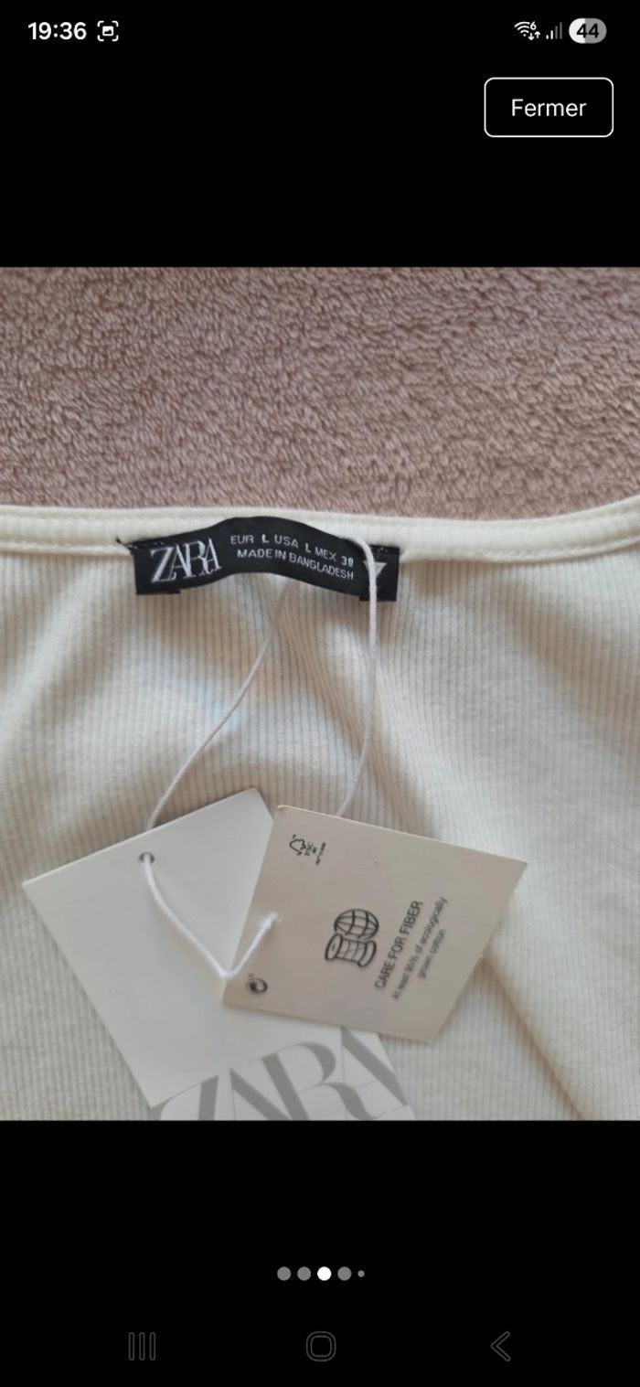 Zara T -shirts manches longies, taille L - photo numéro 5