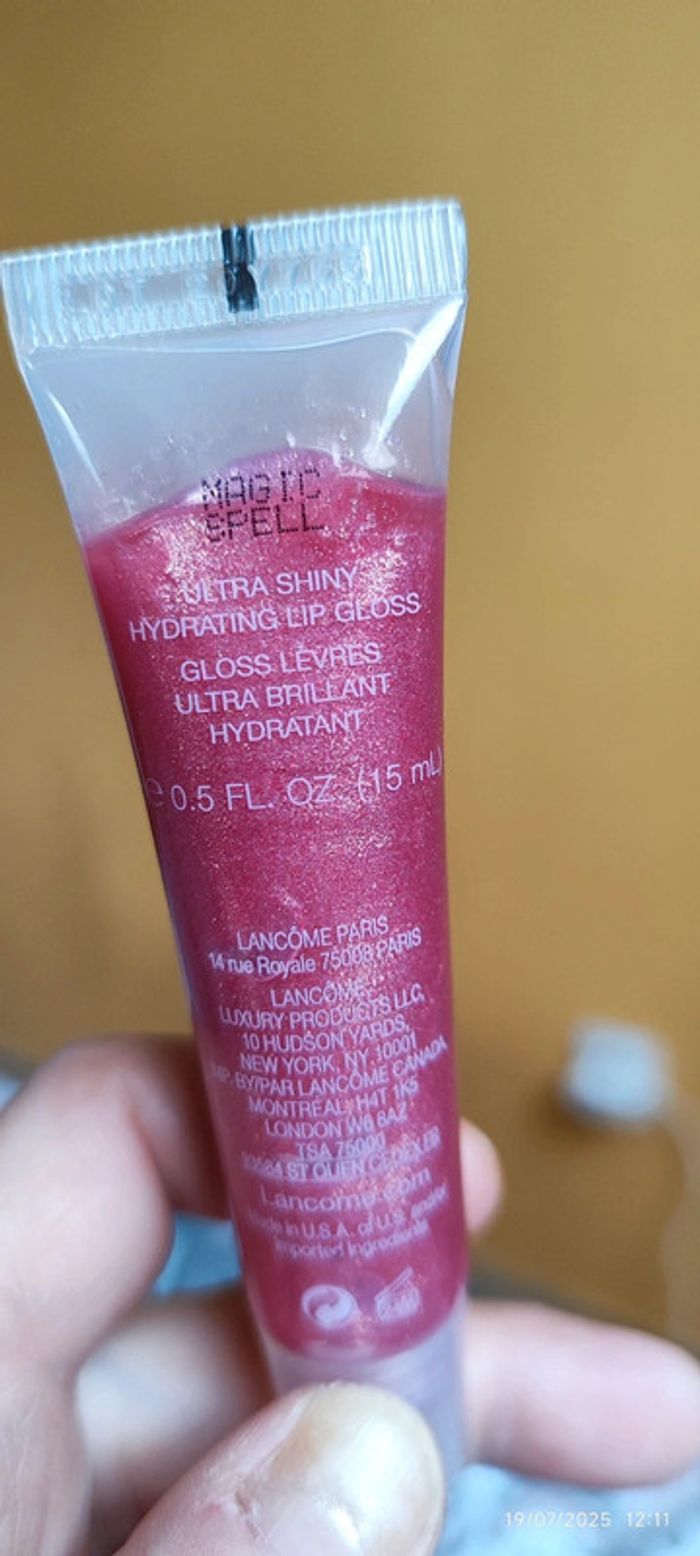 Lancôme Juicy Tubes Lip Gloss Pailleté Teinte Magic Spell - photo numéro 8