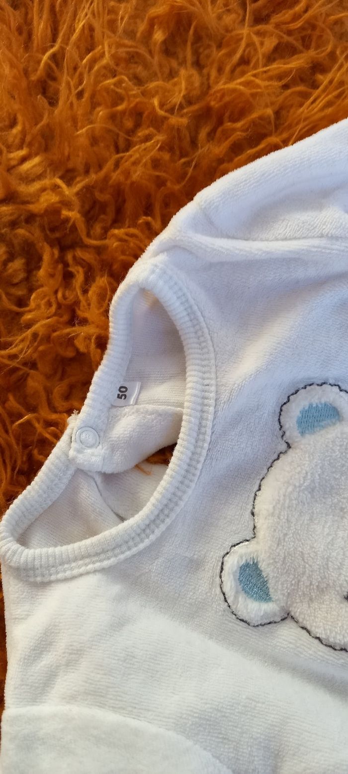 Pyjama rayé pression