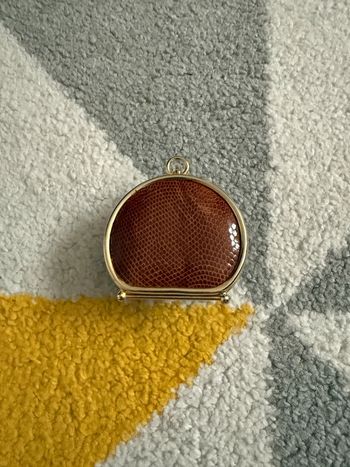 Porte-monnaie en cuir vintage