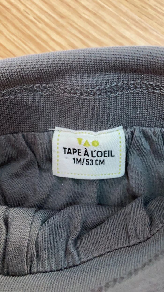 Ensemble pantalon TAO / gilet bout’Chou 1 mois - photo numéro 4