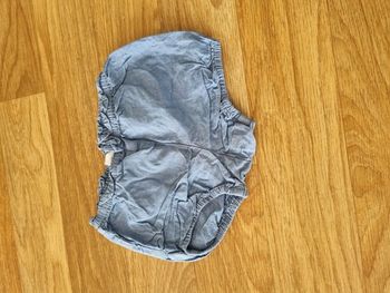 Short bouffant en denim léger - H&M - 9/12 mois