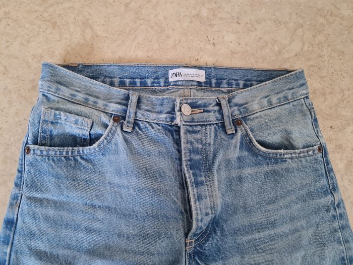 Jean droit zara a taille haute taille 32 - photo numéro 5