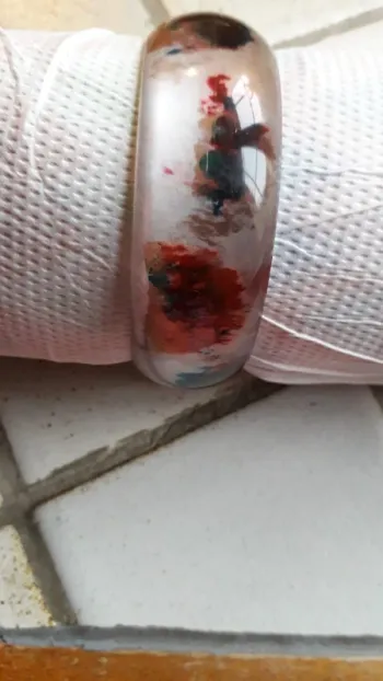 Bracelet multicolore transparent