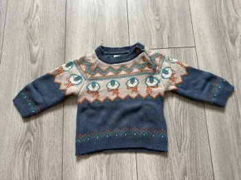 Pull 6 mois mot d’enfants