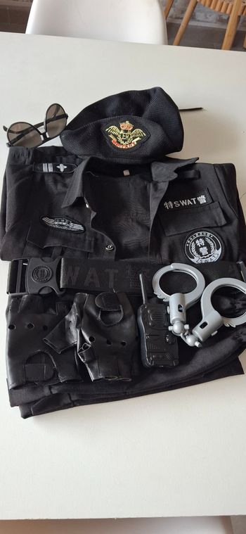 Déguisement policier swat 
