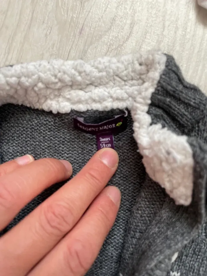 Ensemble sergent major 3 mois 59 cm - photo numéro 6