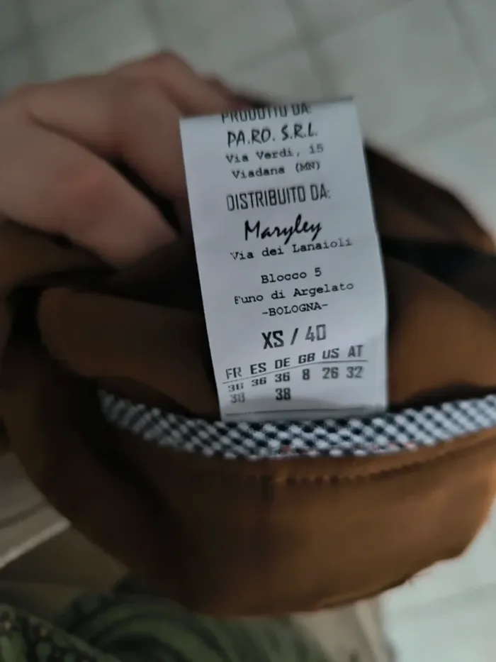 Pantalon à jambes larges marron - photo numéro 3