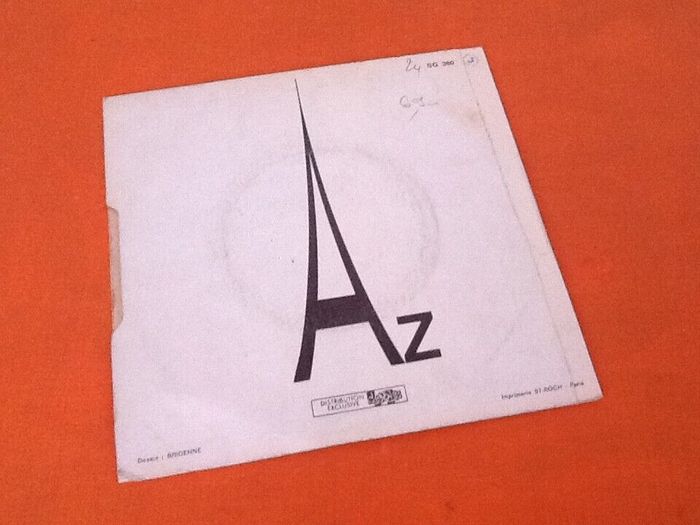 Vinyle 45 tours Michel Jonasz La Rencontre (1972) AZ SG380 - photo numéro 2