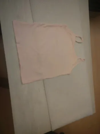 Débardeur rose pale gemo 10 ans