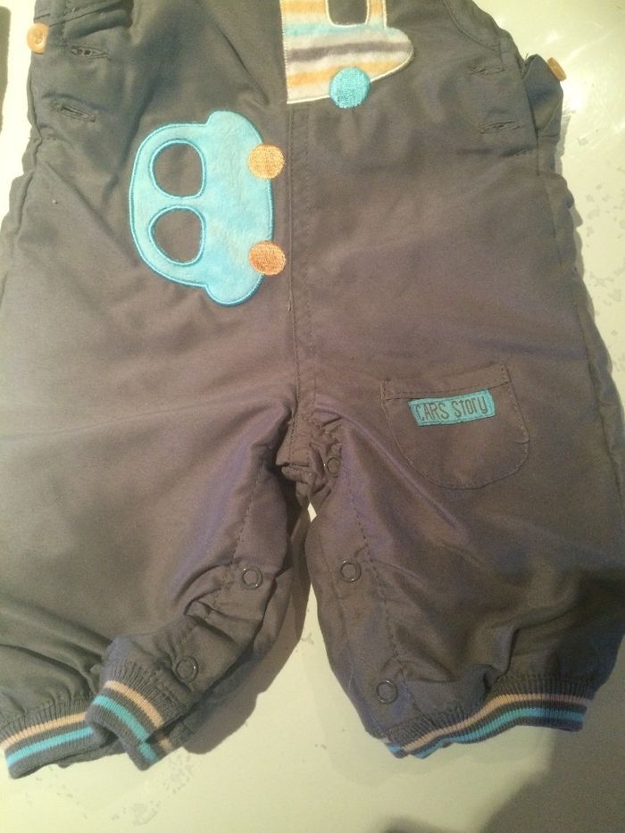 Combinaison pantalon haut chaussette 3mois - photo numéro 5