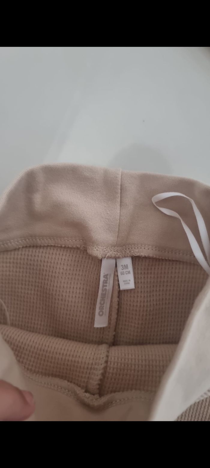 Ensemble pantalon et bonnet bébé orchestra - photo numéro 2