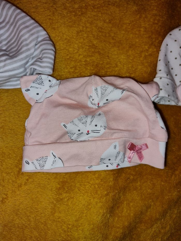 Lot Bonnet naissance - photo numéro 2