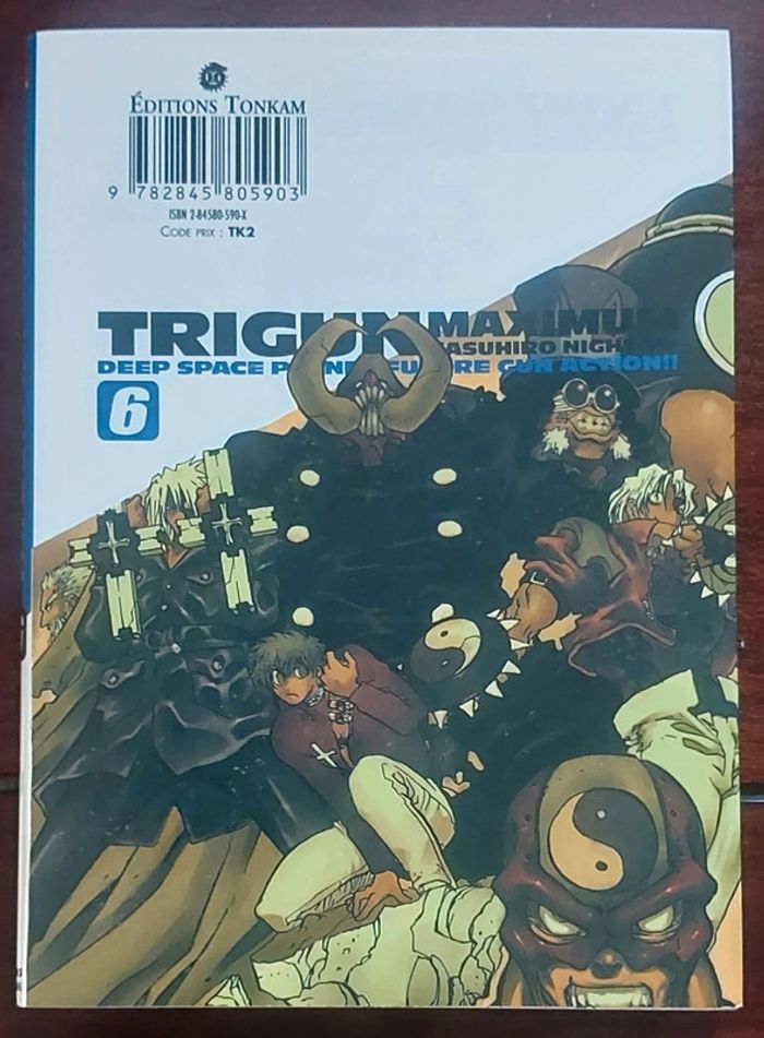 Trigun Maximum Tome 6 Tonkam Français 🇨🇵 - photo numéro 2