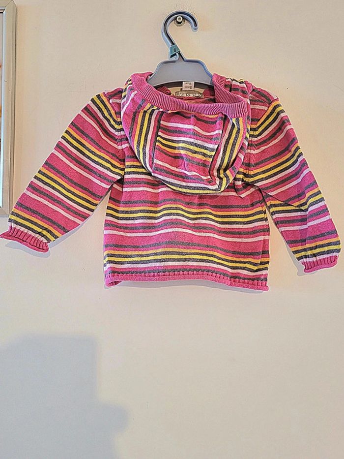 Gilet ligne coloré orchestra Taille 9 mois - photo numéro 4